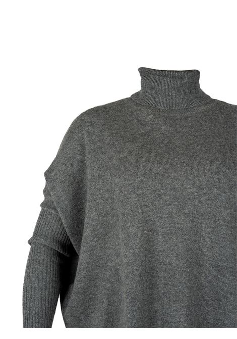 Maglione a maniche lunghe in grigio Gotha - donna GOTHA | 4504003CGRISCHINEFONCE