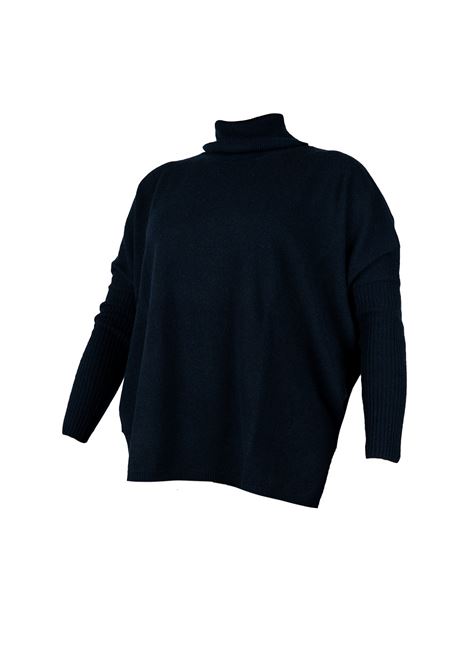 Blue long-sleeved jumper Gotha - women GOTHA | 4504003CMARINE