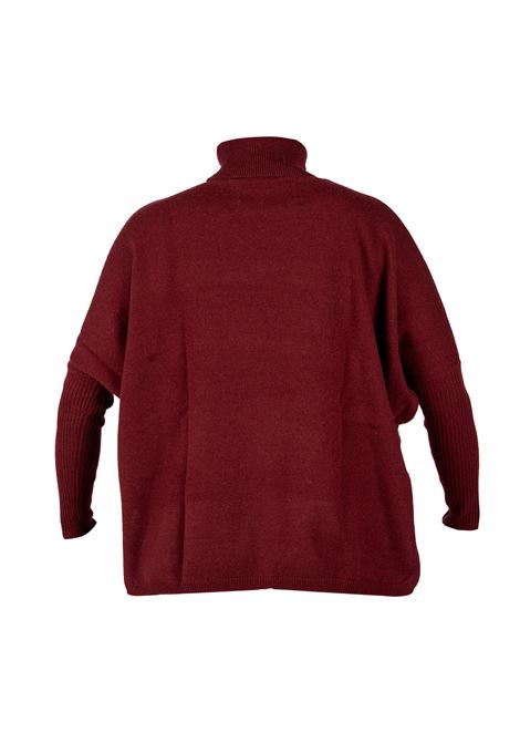 Maglione a maniche lunghe in bordeaux Gotha - donna GOTHA | 4504003CPOURPRE