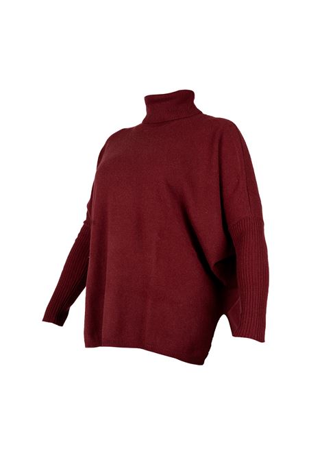 Burgundy long-sleeved jumper Gotha - women GOTHA | 4504003CPOURPRE