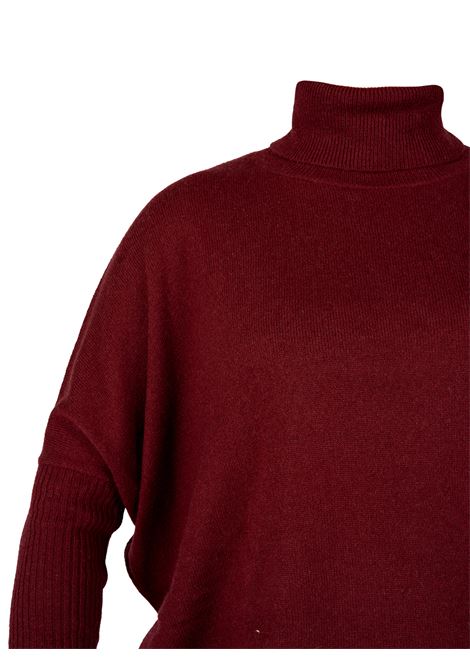 Maglione a maniche lunghe in bordeaux Gotha - donna GOTHA | 4504003CPOURPRE