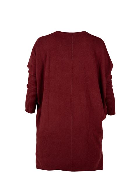 Burgundy long-sleeved jumper Gotha - women GOTHA | 4504026CPOURPRE