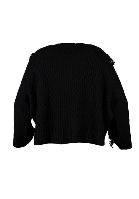 Maglione a maniche lunghe in nero Gotha - donna GOTHA | 4508511NOIR