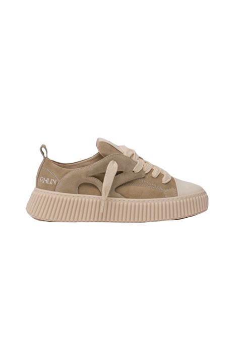 Beige skate sneakers in suede Rhun - men RHUN | Sneakers | 2020SKATEBG