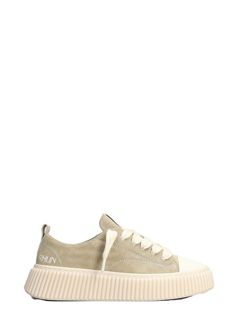 Beige low-top sneakers in suede Rhun - men RHUN | 2020SUEDEBG