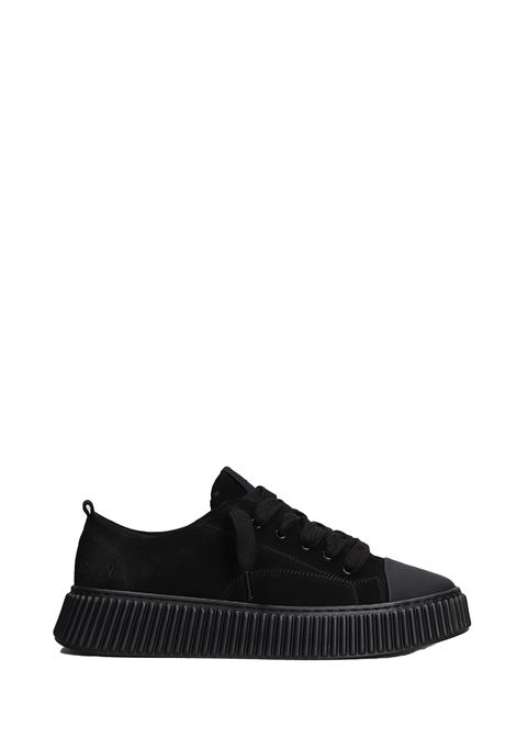 Sneakers Skate in camoscio in nero  Rhun - uomo RHUN | Sneakers | 2020TRIPLESUEDEBLK