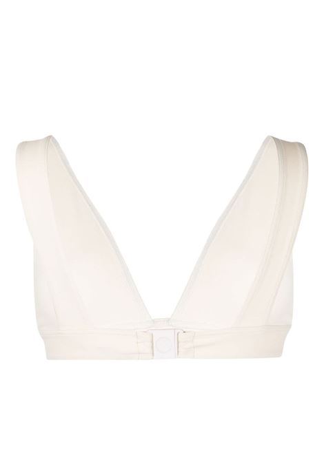 Milk white Chrome triangle bikini top - women ERES | 0322060115923E