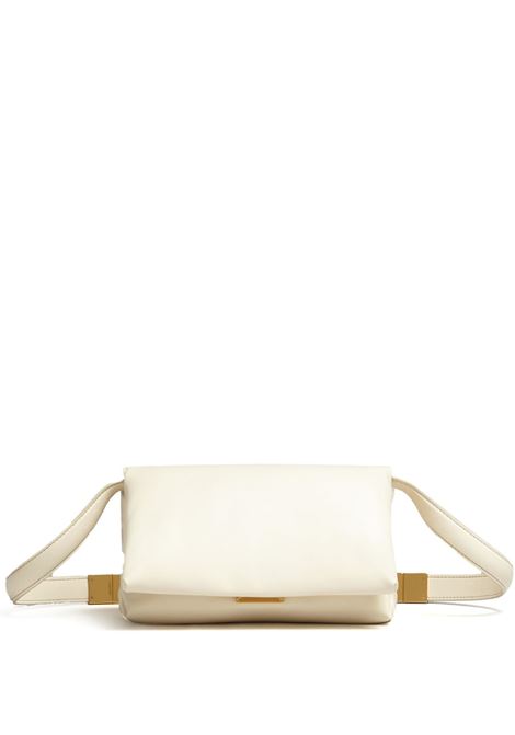 Borsa a spalla imbottita in beige - donna MARNI | SBMP0122UOP529800W06