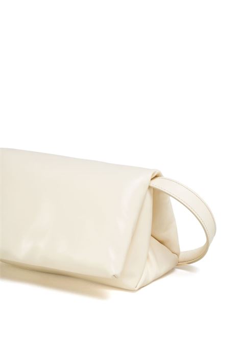 Borsa a spalla imbottita in beige - donna MARNI | SBMP0122UOP529800W06