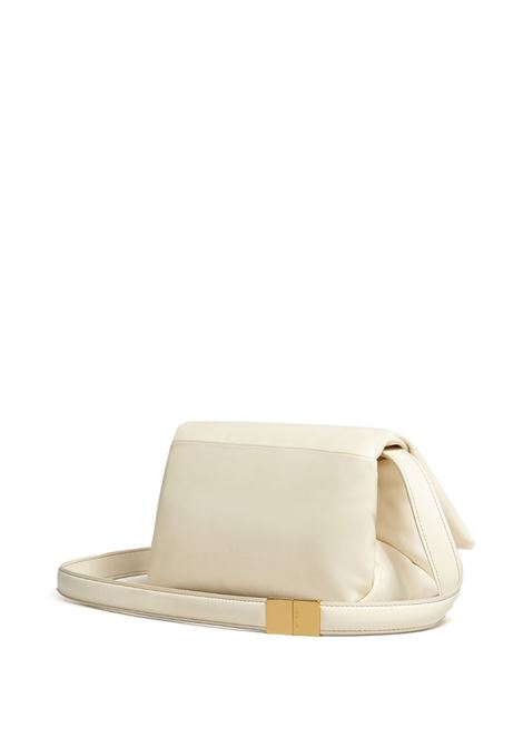 Borsa a spalla imbottita in beige - donna MARNI | SBMP0122UOP529800W06