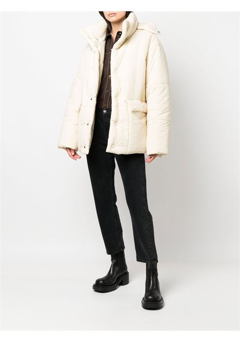 Beige puffer coat - men NANUSHKA | NU22FWOW02171CRM