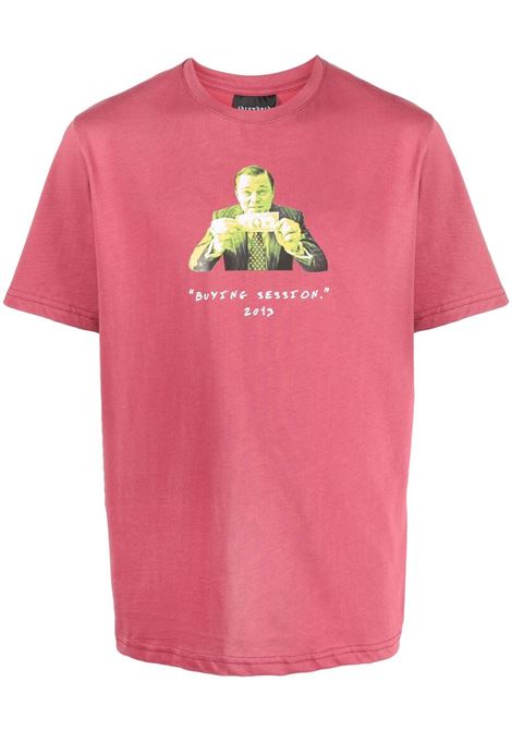 T-shirt con stampa grafica in rosa - unisex THROWBACK | DVTBUYINGLAPILLO