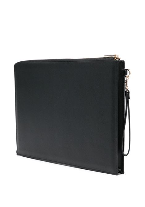 Clutch con stampa logo APC in nero - donna A.P.C. | PUABLM63565LZZ