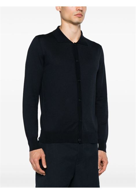 Blue shirt-collar cardigan BALLANTYNE - men BALLANTYNE | B2H00114S0613777