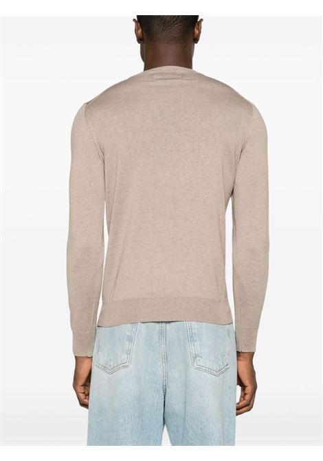 Beige crew-neck jumper Ballantyne - men BALLANTYNE | B2P00014S0614170