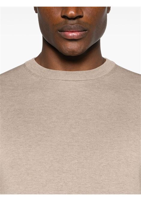 Beige crew-neck jumper Ballantyne - men BALLANTYNE | B2P00014S0614170