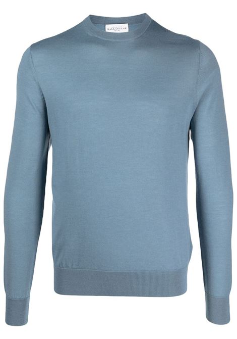 Maglione girocollo in azzurro - uomo