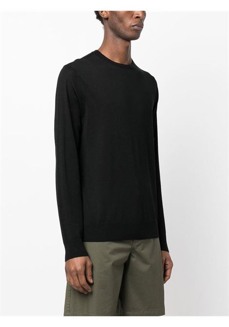 Black round-neck pull - men BALLANTYNE | B2P00016W0215517