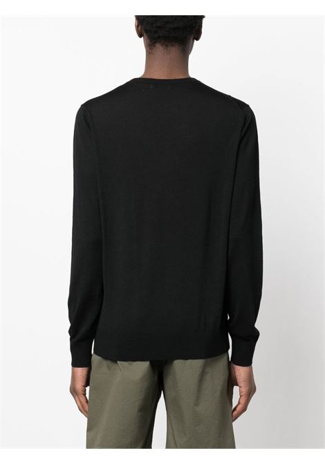 Black round-neck pull - men BALLANTYNE | B2P00016W0215517