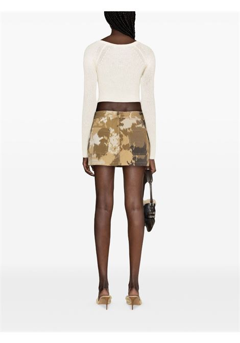 Multicolour camouflage-print mini skirt - women BLUMARINE | 2J131AD5579