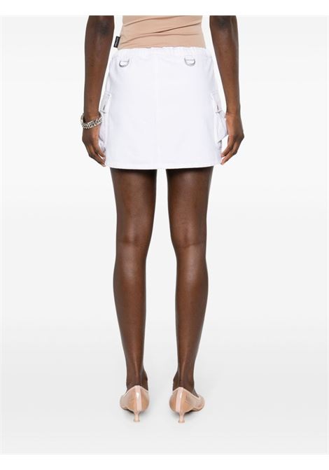 White denim cargo mini skirt - women COPERNI | COPJ49251WHT