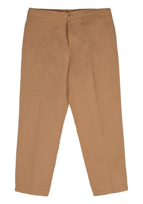 Beige drawstring trousers Costumein - men