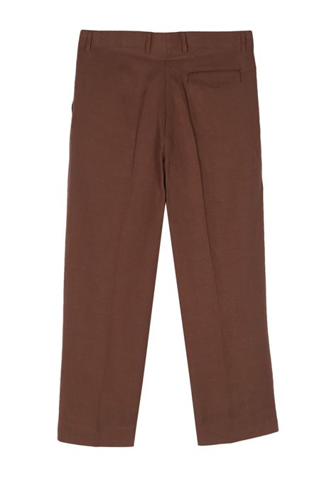 Brown Vincent tapered-leg trousers Costumein - men COSTUMEIN | W4411502