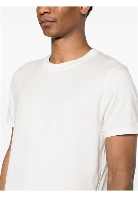 T-shirt girocollo in bianco - uomo COURRÈGES | 124JTS008JS01070001