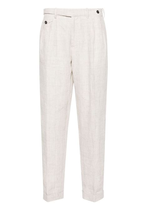 Beige tapered-leg trousers Cruciani - men CRUCIANI | UC41T24TE29ZPA860001