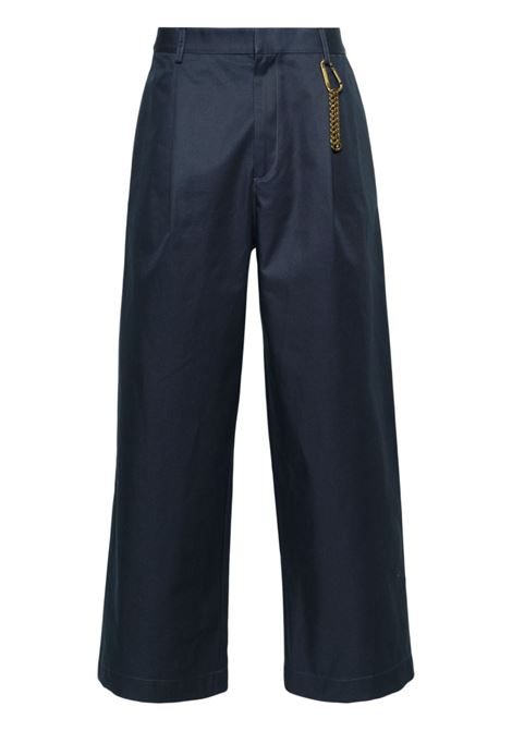 Pantaloni a gamba ampia Daniel in blu - uomo DARKPARK | MTR24FAC050051