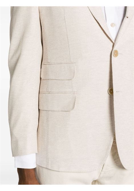 Beige single-breasted blazer - men ELEVENTY | I70GIAG02TES0I09102