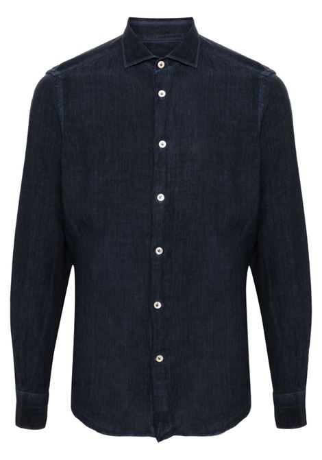 Blue mélange shirt - men ELEVENTY | I75CAMA05TET0I02611