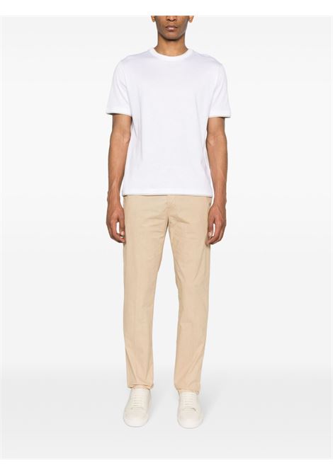 White and beige layered T-shirt - men ELEVENTY | I75TSHI02TES0I2010102