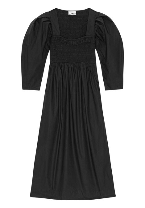 Abito midi in nero - donna