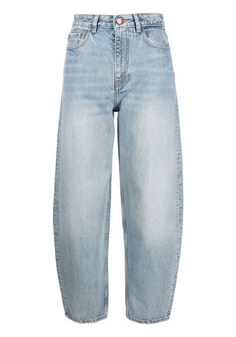 Light blue Stary tapered jeans - women GANNI | J1152565