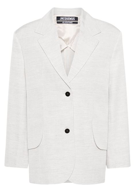 Light grey la veste titolo blazer - women JACQUEMUS | 241JA0541545910