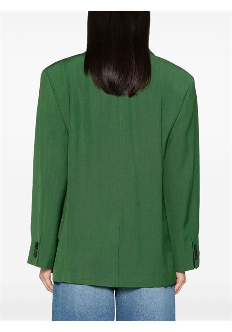 Dark green la veste titolo blazer - women JACQUEMUS | 241JA0541547590