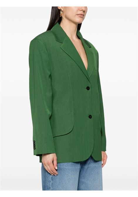 Dark green la veste titolo blazer - women JACQUEMUS | 241JA0541547590