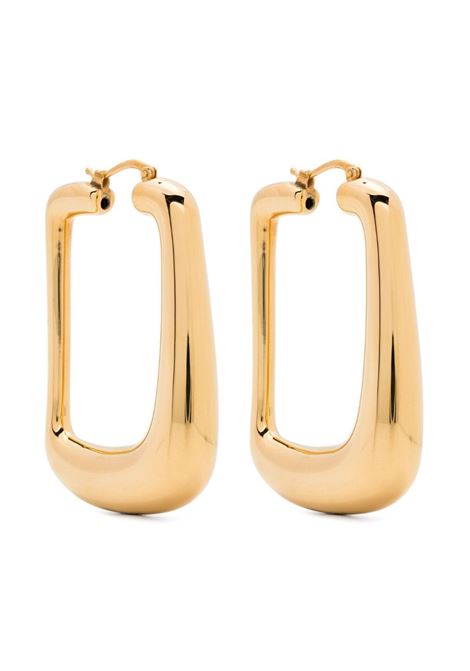 Gold Les Boucles Ovalo hoop earrings - women