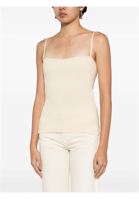 Top le haut sierra in beige- donna JACQUEMUS | 241KN3542355115