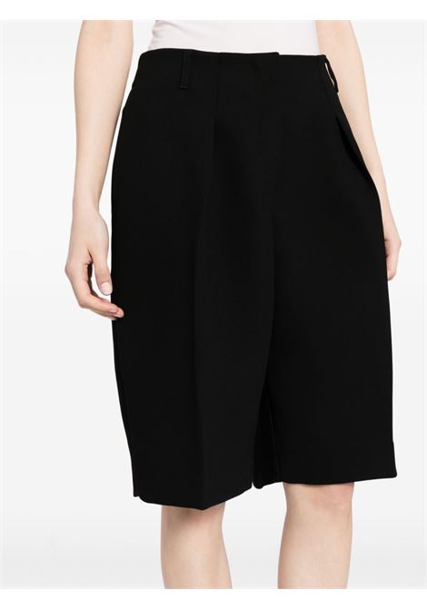 Shorts a vita alta in nero - donna JACQUEMUS | 241PA0811526990