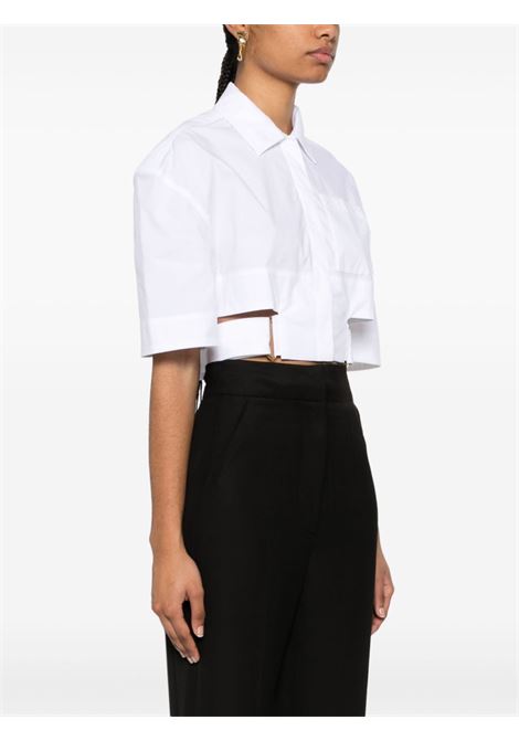 Camicia la chemise courte bari in bianco - donna JACQUEMUS | 241SH0541454100