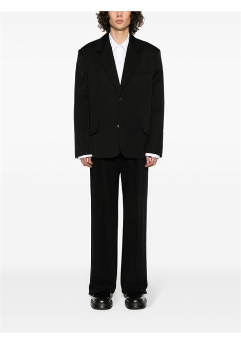 Black La Veste Titolo blazer - men JACQUEMUS | 245JA04515429BA