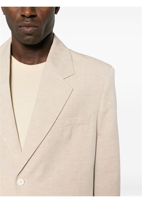 Beige la veste titolo blazer - men JACQUEMUS | 245JA0451546150