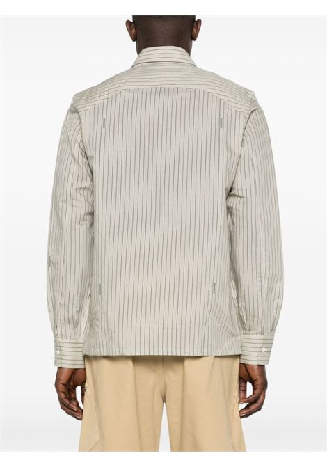 Beige and green la chemise de costume shirt  - men JACQUEMUS | 245SH06815675BJ