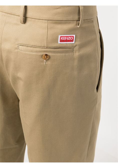 Beige straight-leg trousers - men KENZO | FD65PA2059CA13