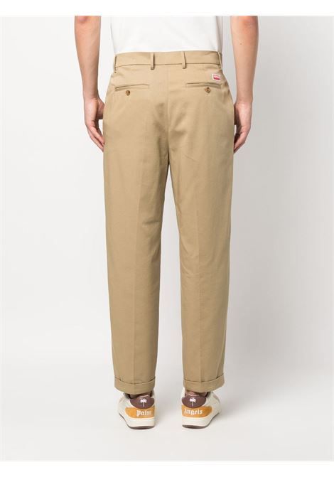 Beige straight-leg trousers - men KENZO | FD65PA2059CA13