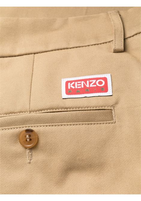 Beige straight-leg trousers - men KENZO | FD65PA2059CA13