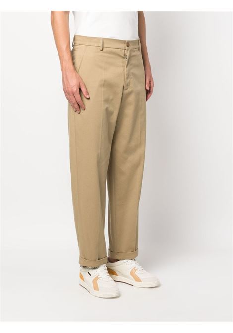 Beige straight-leg trousers - men KENZO | FD65PA2059CA13