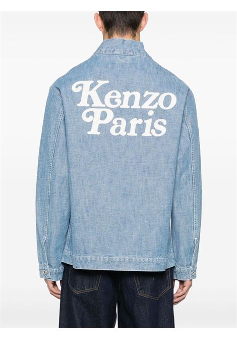 Light blue Kenzo x Verdy cardigan - men KENZO | FE55DM1426H4DT